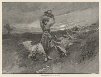 Das Gänsemädchen der Hexe